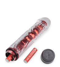 Load image into Gallery viewer, Jay vibrating dildo with removable sleeve