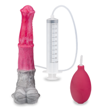 Load image into Gallery viewer, Kentucky suction-cup ejaculating horse dildo
