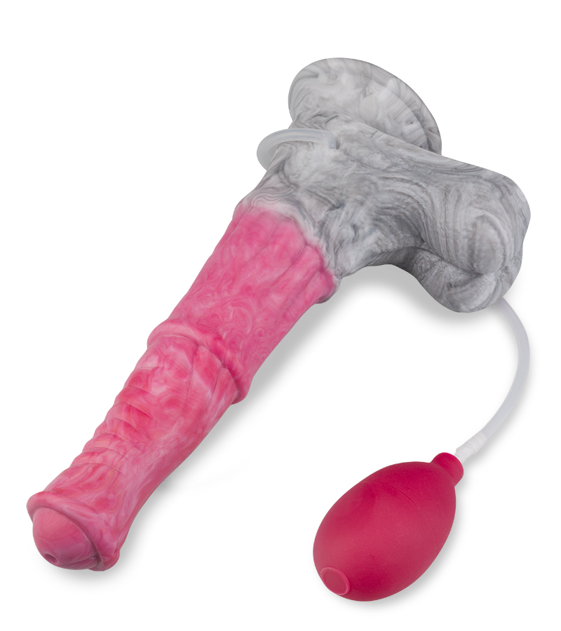 Kentucky suction-cup ejaculating horse dildo