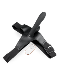 Load image into Gallery viewer, Ladies remote-controlled vibrating rabbit strap-on