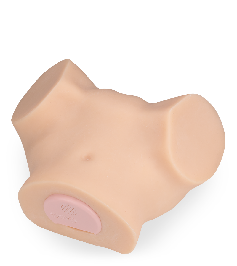 Lauren sucking and vibrating ass masturbator 9 lb