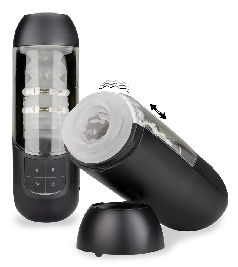 Loch Ness vibrating and thrusting masturbator