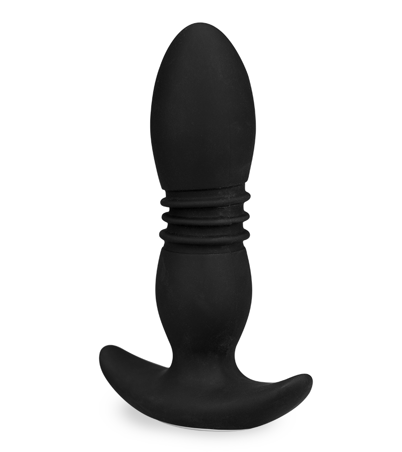 Marcelo vibrating and thrusting butt plug