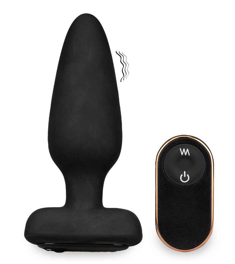 Mars remote control vibrating butt plug