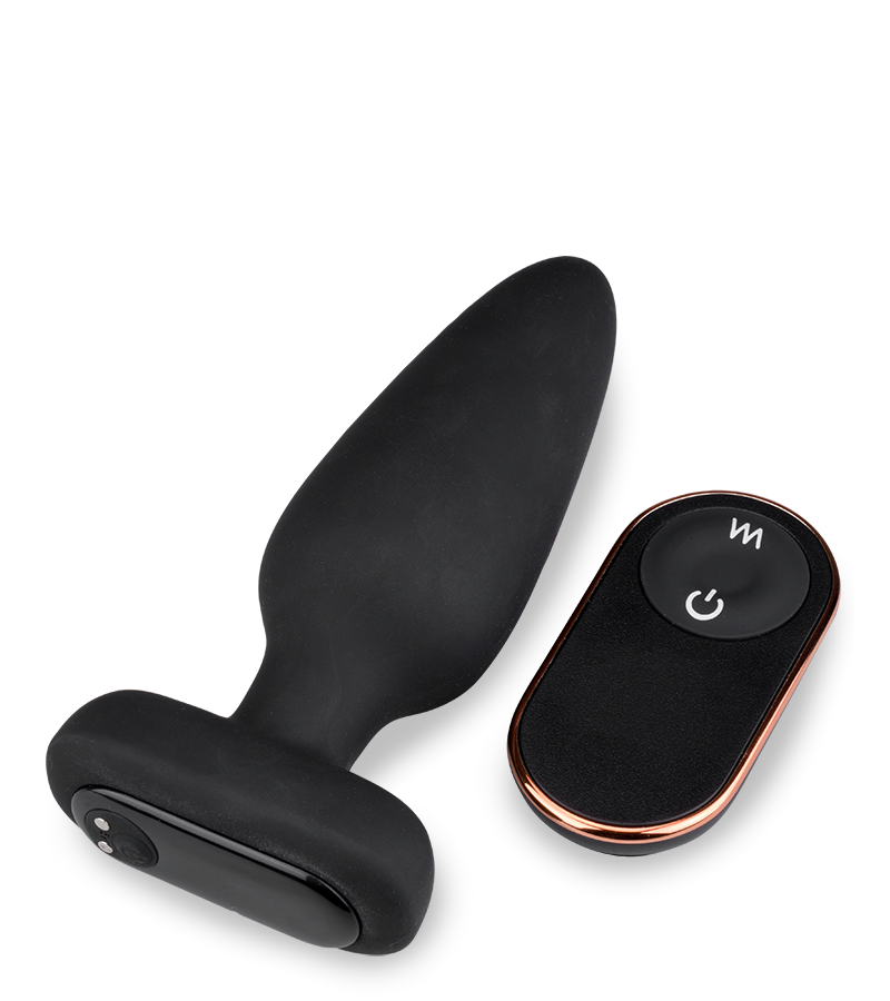 Mars remote control vibrating butt plug