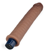Load image into Gallery viewer, Matteo silicone vibrating dildo 8.75 inches