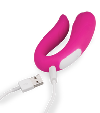 Load image into Gallery viewer, Mermaid remote controlled couple's vibrator