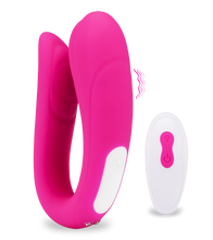 Load image into Gallery viewer, Mermaid remote controlled couple's vibrator