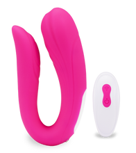 Load image into Gallery viewer, Mermaid remote controlled couple's vibrator