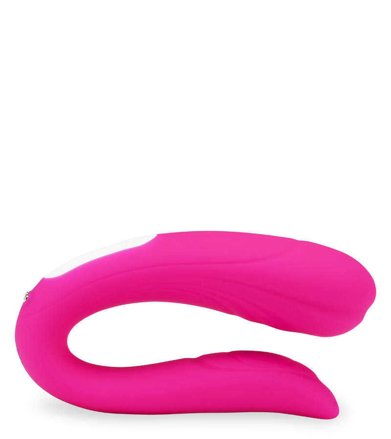 Mermaid remote controlled couple's vibrator