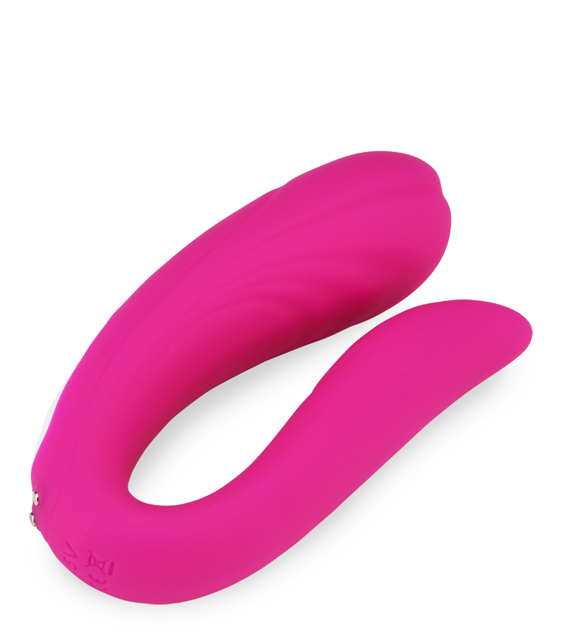 Mermaid remote controlled couple's vibrator