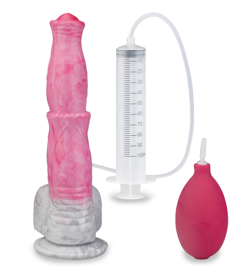 Pegasus ejaculating horse dildo with suction cup