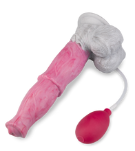 Load image into Gallery viewer, Pegasus ejaculating horse dildo with suction cup