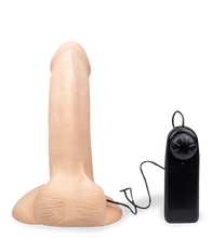 Load image into Gallery viewer, Realistic rotating & vibrating XL-diameter dildo
