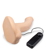 Load image into Gallery viewer, Realistic rotating & vibrating XL-diameter dildo
