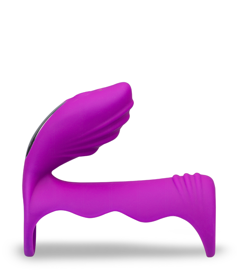 Remote control couple's vibrator with cock ring 12 modes