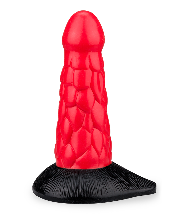 Scaly dragon suction-cup dildo 7.25 inches