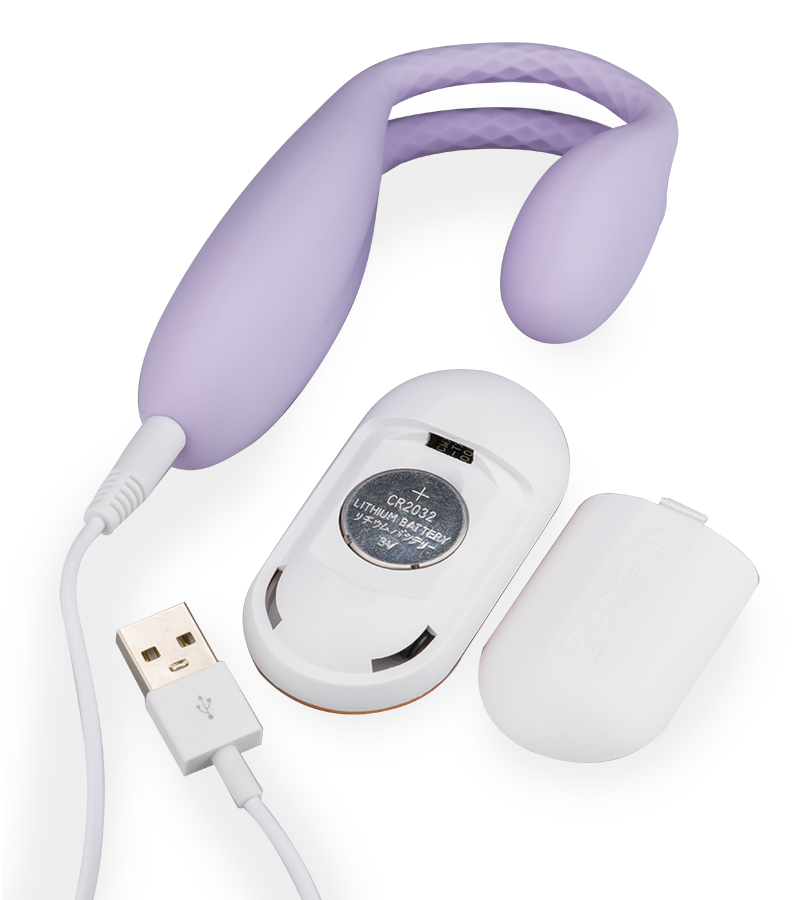 Sharing remote-controlled couples' vibrator