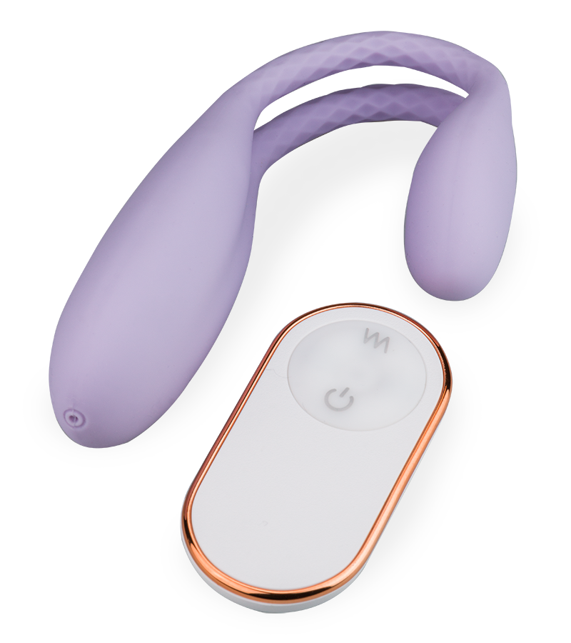 Sharing remote-controlled couples' vibrator