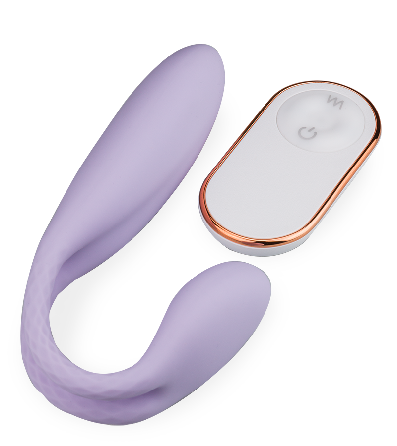 Sharing remote-controlled couples' vibrator