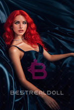 Load image into Gallery viewer, US Stock - Ismay 165cm S003 Small Breasts Silicone Head Sex Doll TPE Body Adult Love Doll (Free 2ND Head)