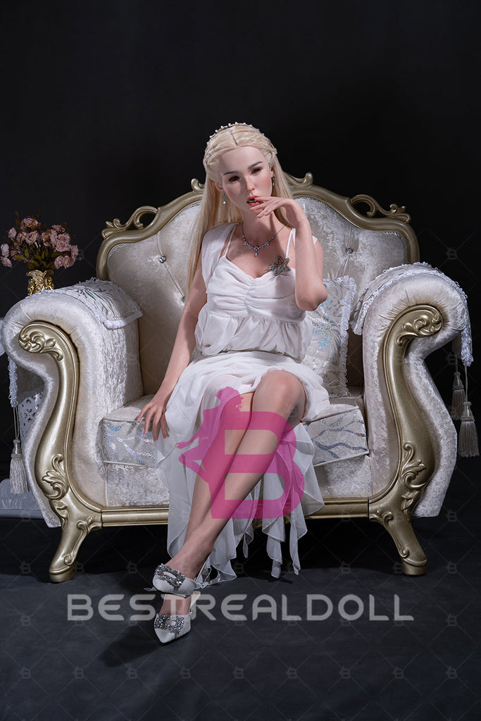 US Stock - YAMIEE Suki Plus 158cm SNK20 Unique Design Silicone ROS Head Sex Doll TPE Body Movable Jaw Adult Love Doll