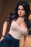 US Stock - Rubie 160cm Silicone Head Sex Doll S15 TPE Body Sexy Medium Boobs Adult Love Doll
