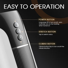 Load image into Gallery viewer, Wearable 7 Thrusting &amp; Vibrating Heating Vocable Multifunctional Masturbator