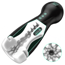 Load image into Gallery viewer, SolaceX Intense Suction &amp; Vibration Pleasure Male Masturbator
