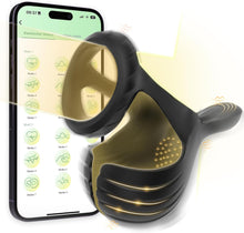 Load image into Gallery viewer, 10 Modes Vibrating Cock Ring with APP Control Testicles Vibrator