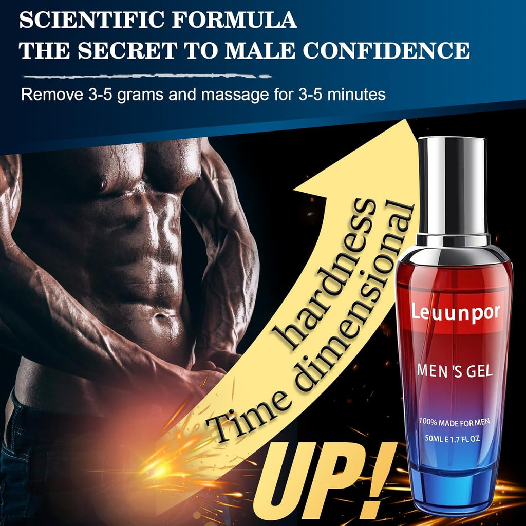 Men's Gel Extra Strength Massage Cream 50ml/1.7OZ XXXL