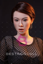 Load image into Gallery viewer, US Stock - RIDMII Aidra 158cm Unique Design Silicone Movable Jaw Oral Sex Love Doll TPE Body Adult ROS Head Sex Doll
