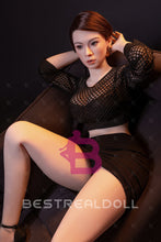 Load image into Gallery viewer, US Stock - RIDMII Aidra 158cm Unique Design Silicone Movable Jaw Oral Sex Love Doll TPE Body Adult ROS Head Sex Doll