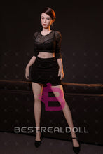 Load image into Gallery viewer, US Stock - RIDMII Aidra 158cm Unique Design Silicone Movable Jaw Oral Sex Love Doll TPE Body Adult ROS Head Sex Doll