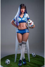 Load image into Gallery viewer, US Stock - Finley 152cm M29 Silicone ROS Head Love Doll C Cup Football Style TPE Body Movable Jaw Adult Oral Sex Doll