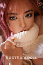 Load image into Gallery viewer, US Stock - Lisa 160cm #310 Pink Hair Realistic Sex Doll Silicone Head TPE Body Big Boobs Adult Love Doll