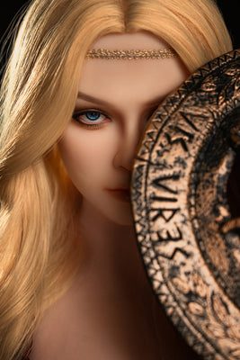 US Stock - YAMIEE Lux 164cm K35 Unqiue Design TPE Sex Doll Medium Boobs Blonde Lady Adult Love Doll (Free 2ND Head)