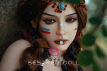 Load image into Gallery viewer, US Stock - Sabine 164cm S33 Natural Skin Full Silicone Sex Doll Realistic Sexy Forest Girl Adult Love Doll (Free 2ND Head)