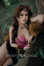 Load image into Gallery viewer, US Stock - Sabine 164cm S33 Natural Skin Full Silicone Sex Doll Realistic Sexy Forest Girl Adult Love Doll (Free 2ND Head)