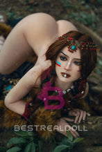 Load image into Gallery viewer, US Stock - Sabine 164cm S33 Natural Skin Full Silicone Sex Doll Realistic Sexy Forest Girl Adult Love Doll (Free 2ND Head)