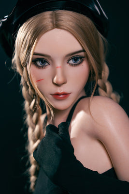 US Stock - Vionnet 164cm S37 Full Silicone Sex Doll Natural Skin Silicone Adult Love Doll (Free 2ND Head)