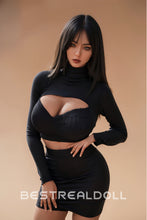 Load image into Gallery viewer, US Stock - RIDMII Danica Plus Unique Design 161cm #468 Realistic BBW Sex Doll Silicone ROS Head Movable Jaw Adult Love Doll TPE Body