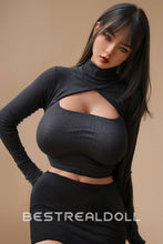 Load image into Gallery viewer, US Stock - RIDMII Danica Plus Unique Design 161cm #468 Realistic BBW Sex Doll Silicone ROS Head Movable Jaw Adult Love Doll TPE Body