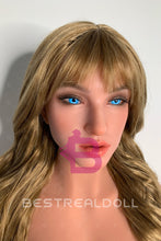 Load image into Gallery viewer, US Stock - YAMIEE Amia Unique Design 166cm #616E Silicone ROS Head TPE Body Movable Jaw Realistic Oral Sex Doll (Free 2ND Head)