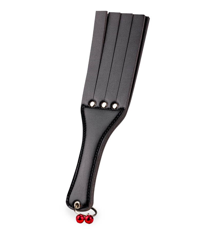 BDSM flogger paddle with bells