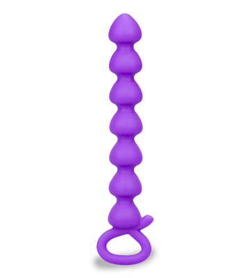 Beaded anal tickler