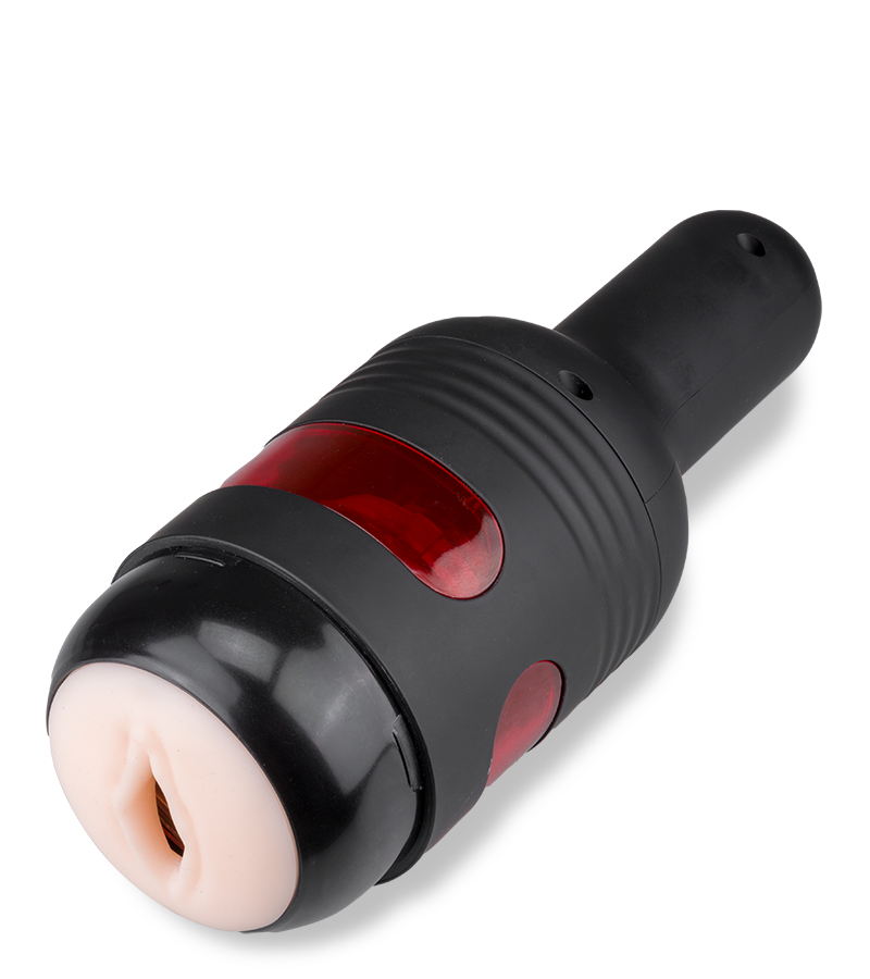 Bell rotating and thrusting masturbator