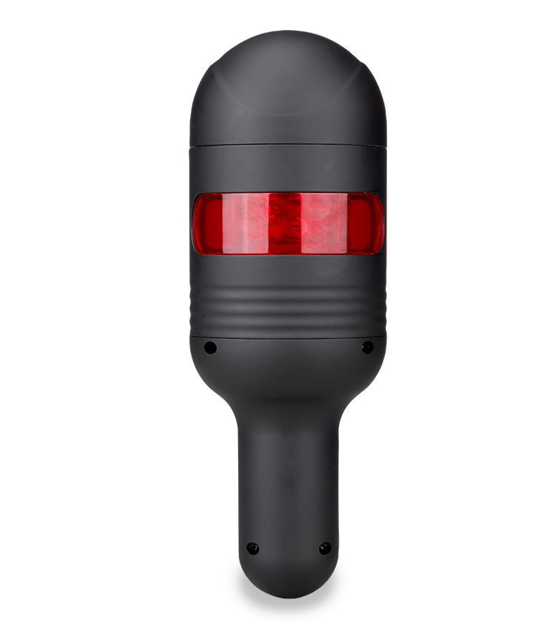 Bell rotating and thrusting masturbator