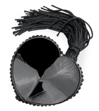 Load image into Gallery viewer, Burlesque heart and pompom nipple pasties
