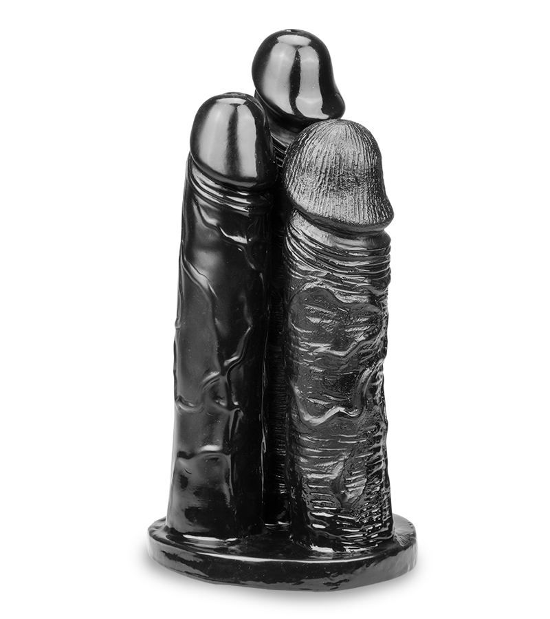 Cerberus realistic triple dildo